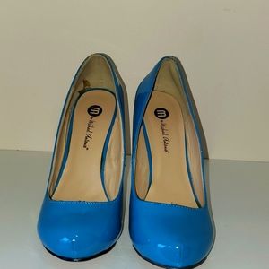 Blue 4in heels